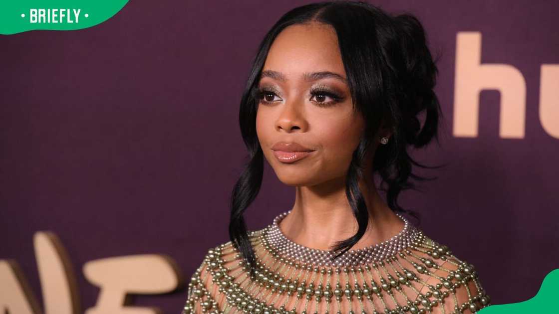 Disney star Skai Jackson during The Walt Disney Company Emmy Awards Party at Otium in 2024 Disney star Skai Jackson during The Walt Disney Company Emmy Awards Party at Otium in 2024