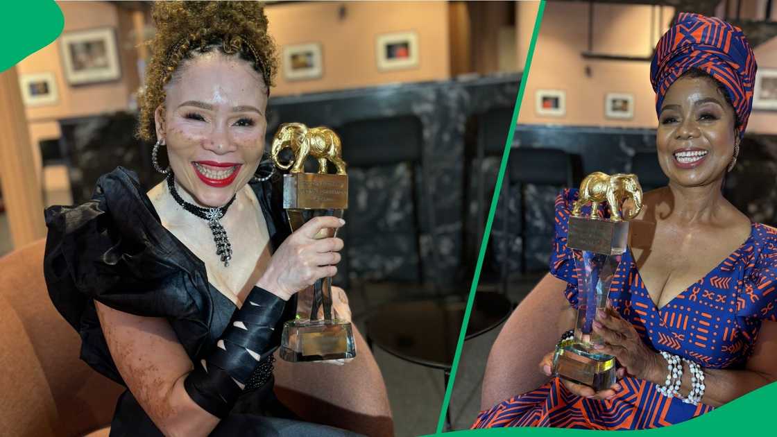 Thembi Mtshali and Leleti Khumalo are lifetime achievement award recepients.