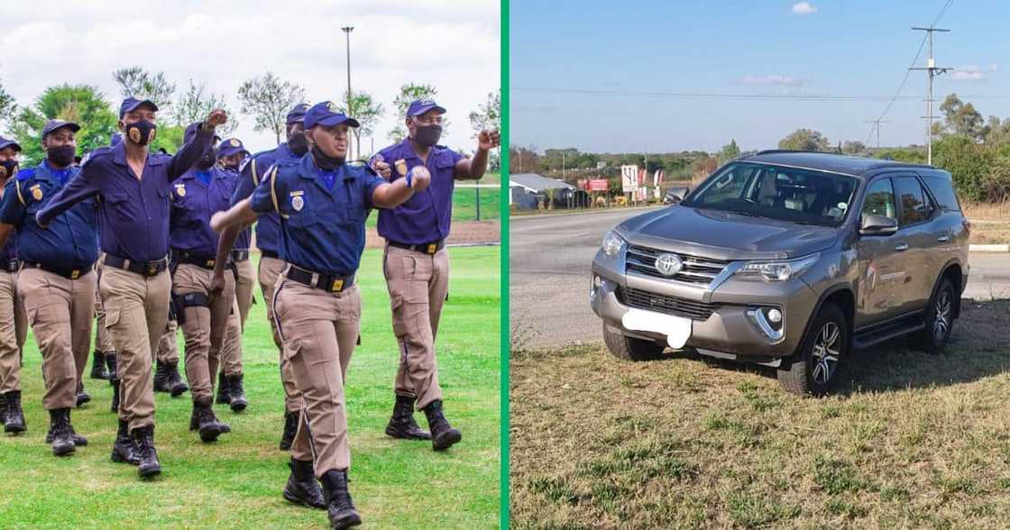 Members of the SAPS apprehended a suspect who allegedly stole a car in Gauteng and was set to smuggle it into Zimbabwe Members of the SAPS apprehended a suspect who allegedly stole a car in Gauteng and was set to smuggle it into Zimbabwe