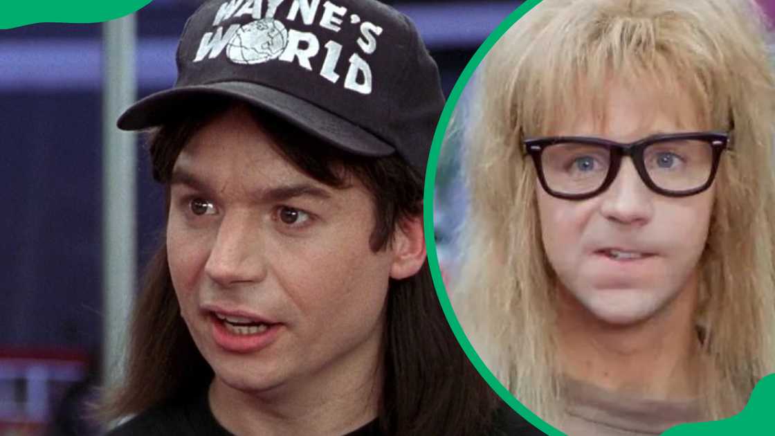 Wayne Campbell and Garth Algar