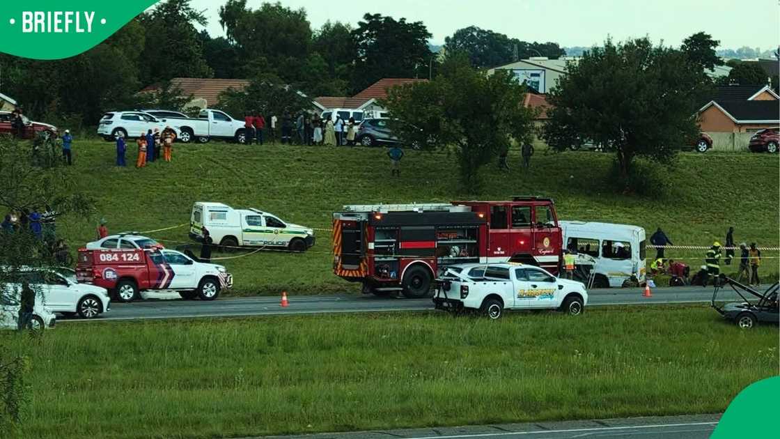 Emergency services were on scene after the fatal shooting Emergency services were on scene after the fatal shooting