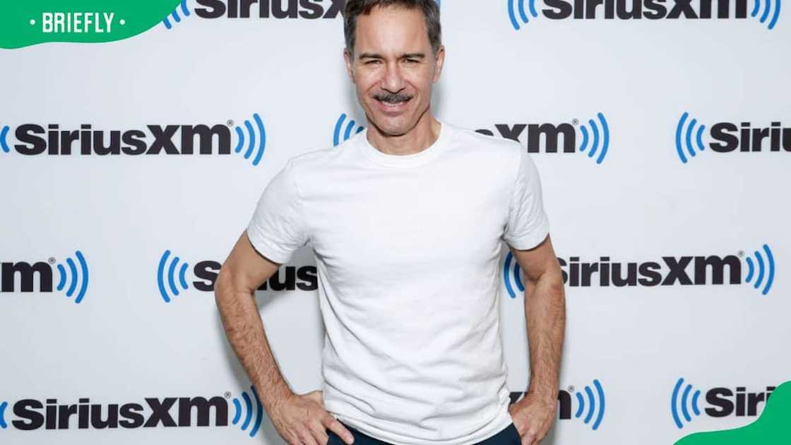 Eric McCormack at the studio