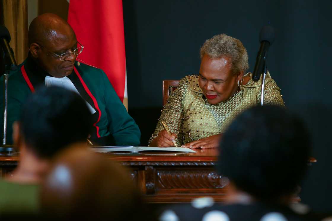 Sisisi Tolashe was sworn in as a minister in June after the 2024 general elections Sisisi Tolashe was sworn in as a minister in June after the 2024 general elections