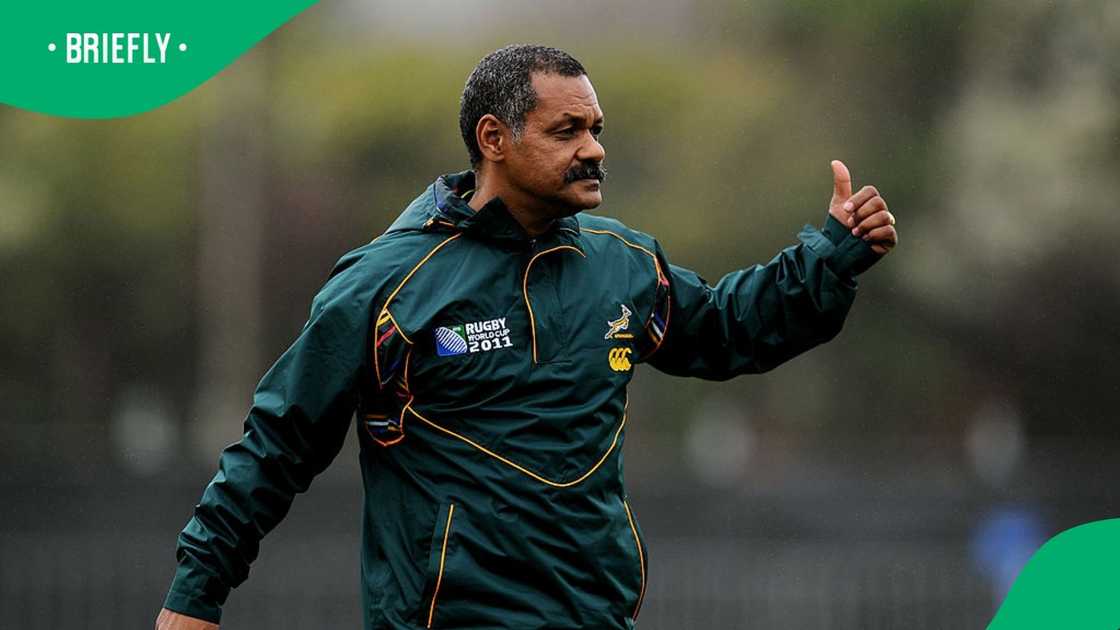 Peter De Villiers was spotted in an MK Party T-shirt Peter De Villiers was spotted in an MK Party T-shirt