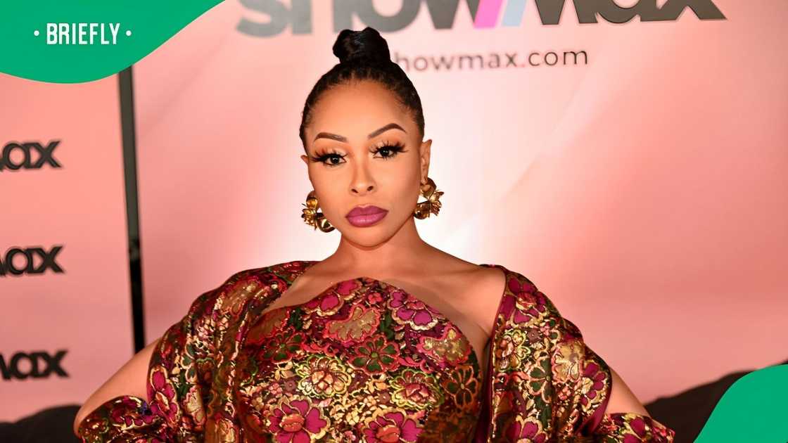 Khanyi Mbau reveales her new face Khanyi Mbau reveales her new face