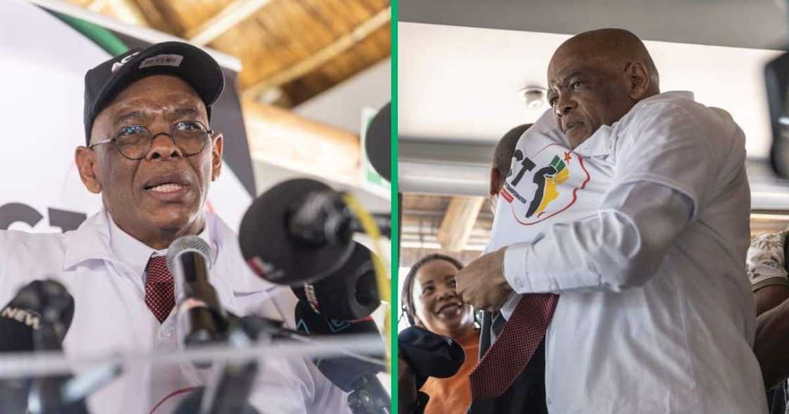 Ace Magashule and his bodyguards allegedly assaulted a man in the Free State while campaigning for the ACT Ace Magashule and his bodyguards allegedly assaulted a man in the Free State while campaigning for the ACT