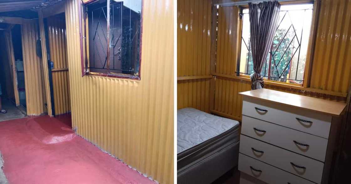 Pretoria woman shows newly built structure Pretoria woman shows newly built structure