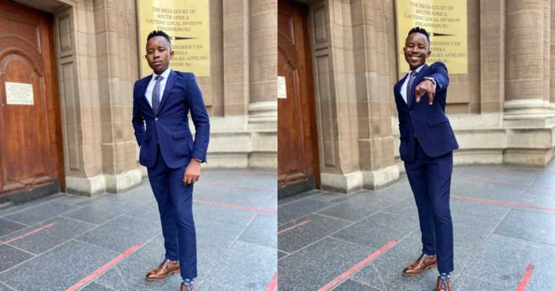 Proud Young SA Man Celebrate Getting Admitted as a Legal Practitioner Proud Young SA Man Celebrate Getting Admitted as a Legal Practitioner