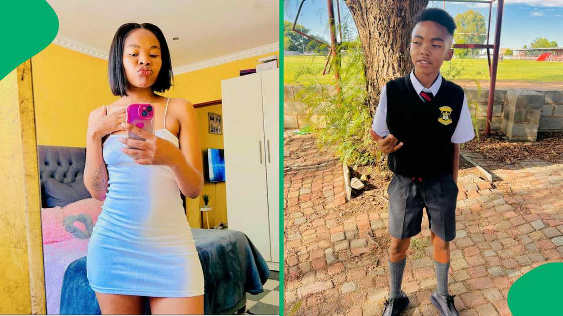 The woman has many pics and vids showing her love for her son. The woman has many pics and vids showing her love for her son.