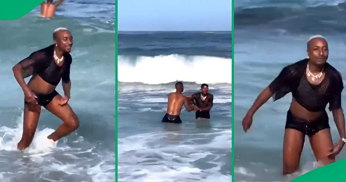 Bobby Blanco slapped dizzy by ocean Bobby Blanco slapped dizzy by ocean
