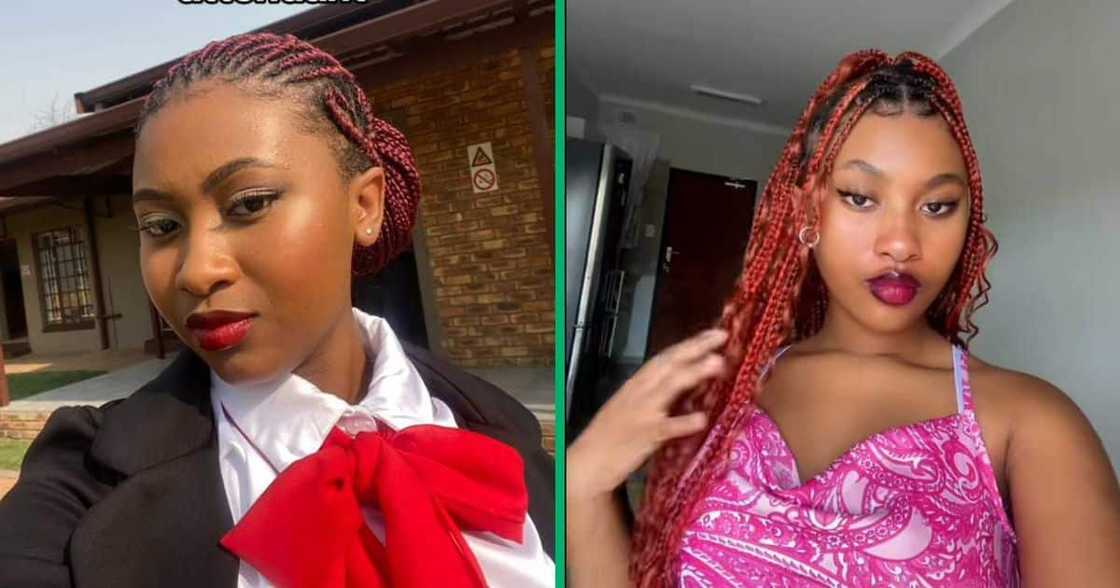 A young woman unveiled her journey to becoming aflight attendant. A young woman unveiled her journey to becoming aflight attendant.