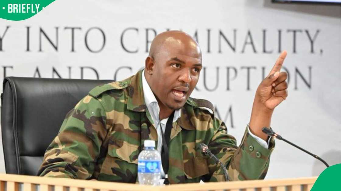 The MK Party’s Vusi Shongwe