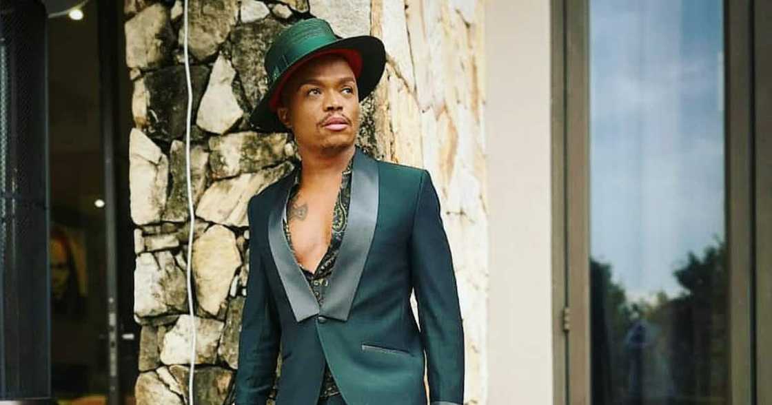 Somizi claps back at troll coming at him sideways for his bank balance Somizi claps back at troll coming at him sideways for his bank balance