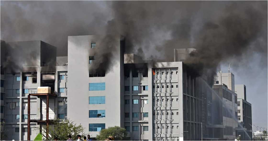 World's Largest Vaccine Production Site Catches Fire in India World's Largest Vaccine Production Site Catches Fire in India