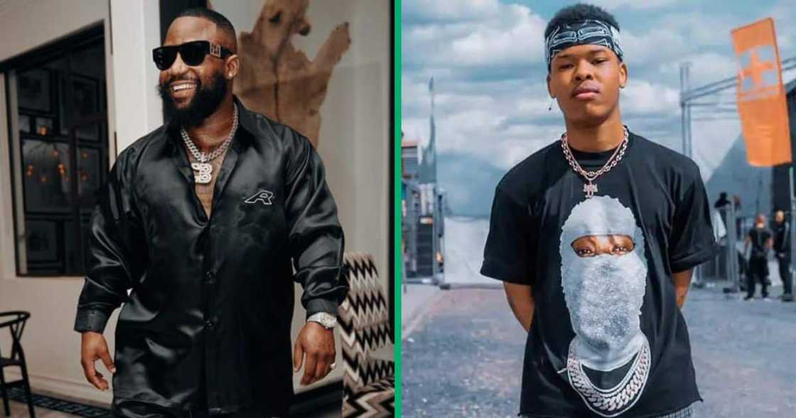 Cassper Nyovest gushed over Nasty C in Zulu post.