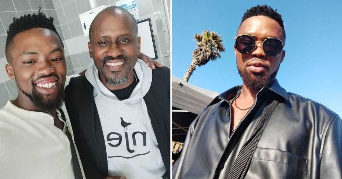 Phila Madlingozi recently spent time with his dad Ringo Madlingozi. Phila Madlingozi recently spent time with his dad Ringo Madlingozi.