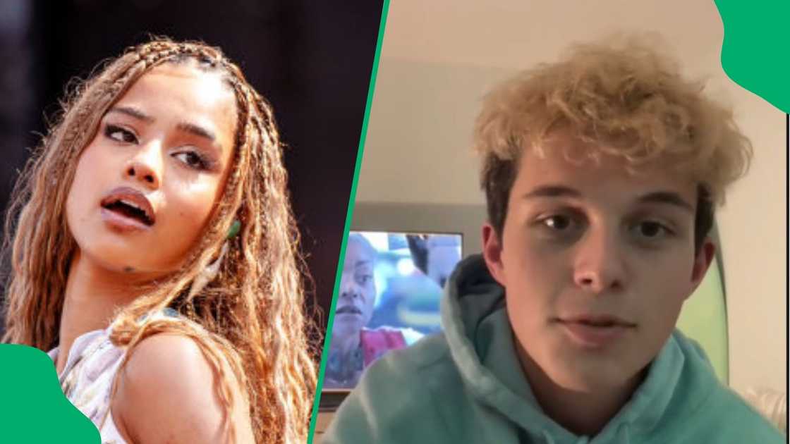 Tyla helps fan at Governors Ball in TikTok video Tyla helps fan at Governors Ball in TikTok video