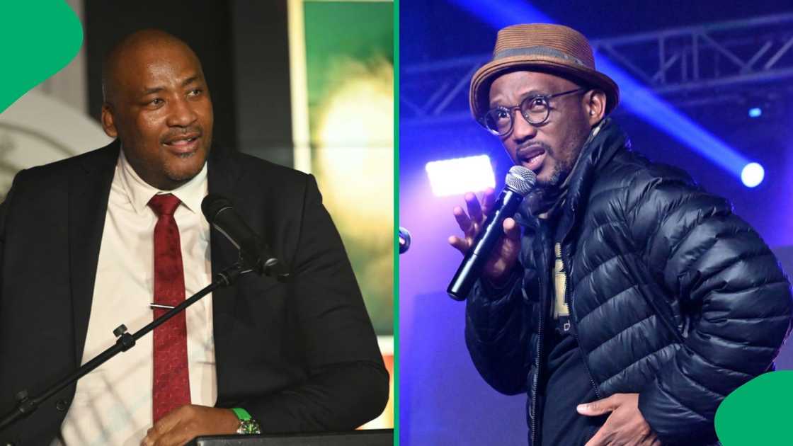 Sports, Arts and Culture Minister Gayton McKenzie responded to David Kau Sports, Arts and Culture Minister Gayton McKenzie responded to David Kau