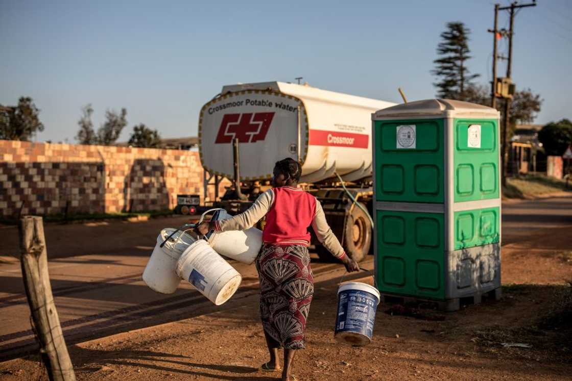Residents of parts of Johannesburg have been without water for more than three weeks