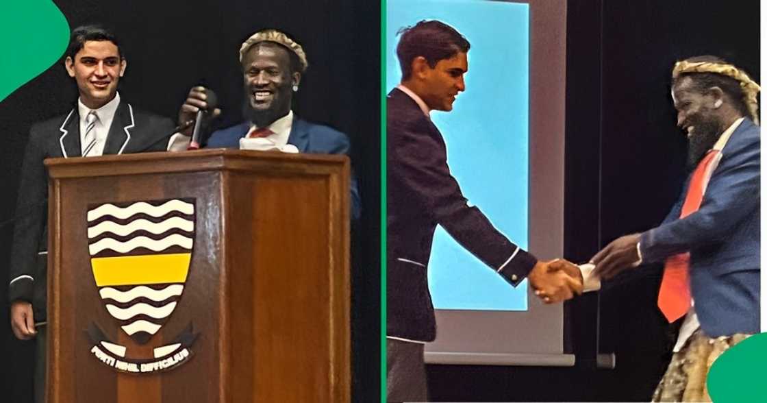 SA applauds boy honouring school maintenance man SA applauds boy honouring school maintenance man