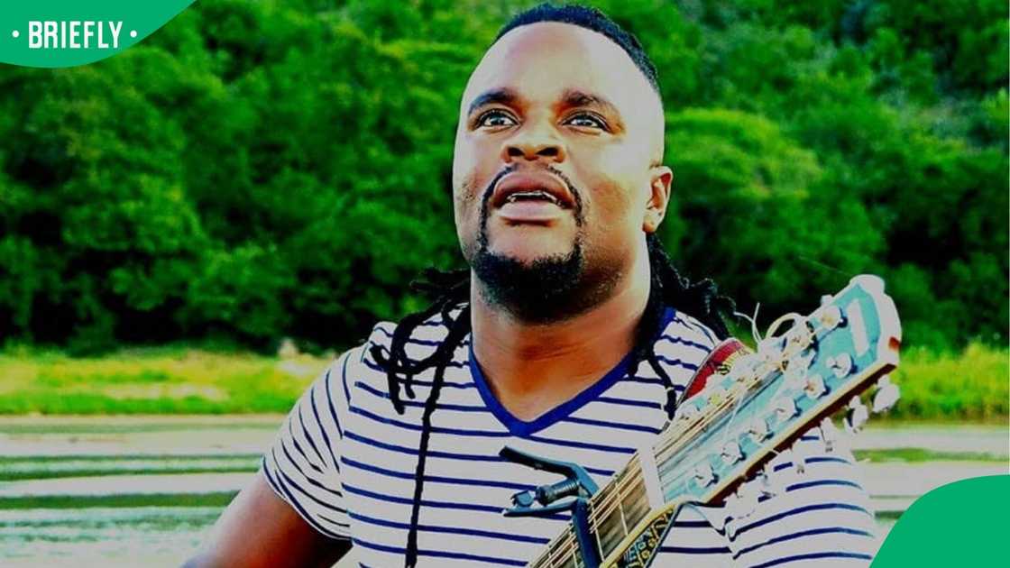 Stabhilithi Mvubu shared pictures from his near-fatal car crash Stabhilithi Mvubu shared pictures from his near-fatal car crash