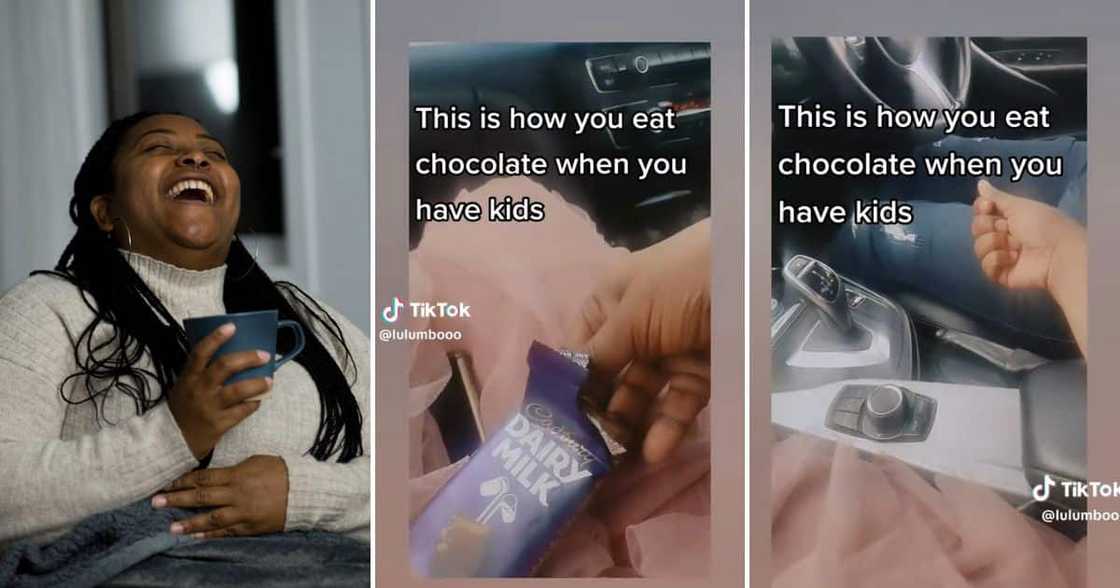 Parents secretly smuggling chocolate Parents secretly smuggling chocolate
