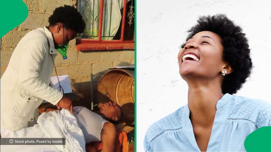 Social media users praised a duo after seeing how well they performed a funny act Social media users praised a duo after seeing how well they performed a funny act