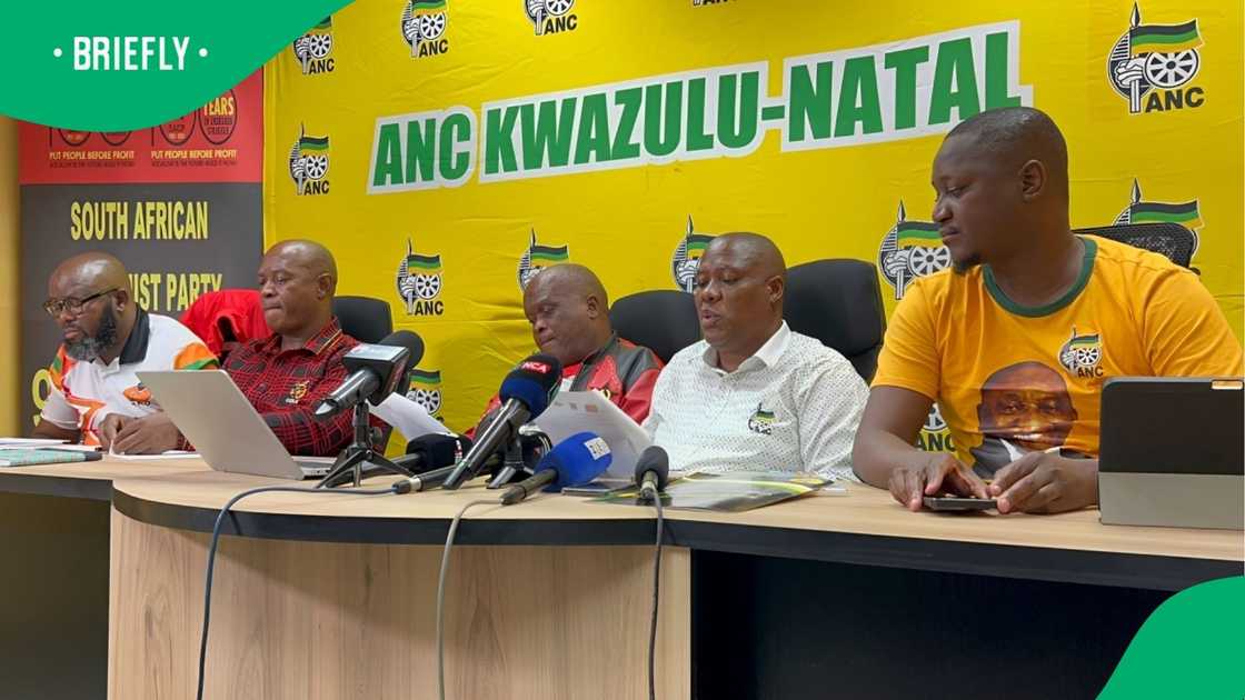 ANC leaders in KwaZulu-Natal held a press briefing with alliance partners ANC leaders in KwaZulu-Natal held a press briefing with alliance partners