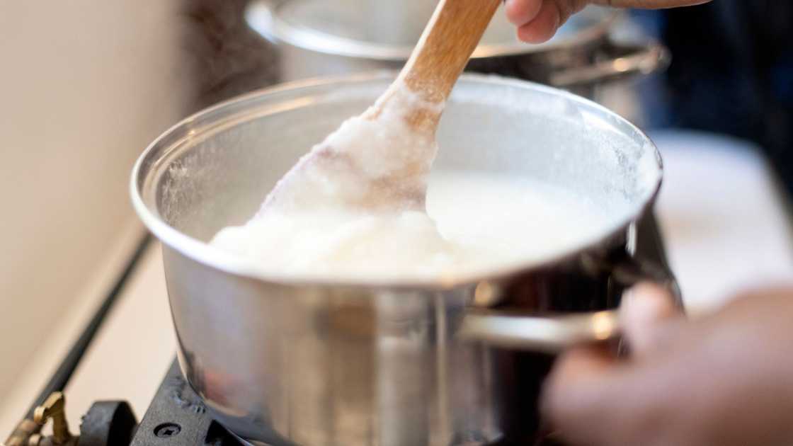 Pap is a South African staple Pap is a South African staple
