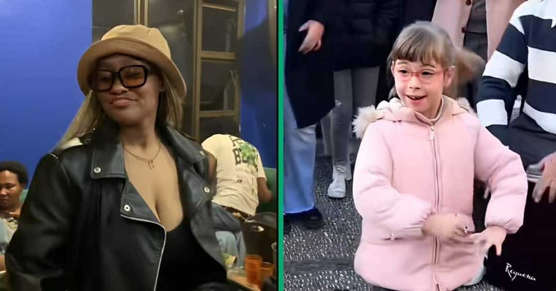 A young lady took to TikTok to showcase a new groove dance move. A young lady took to TikTok to showcase a new groove dance move.