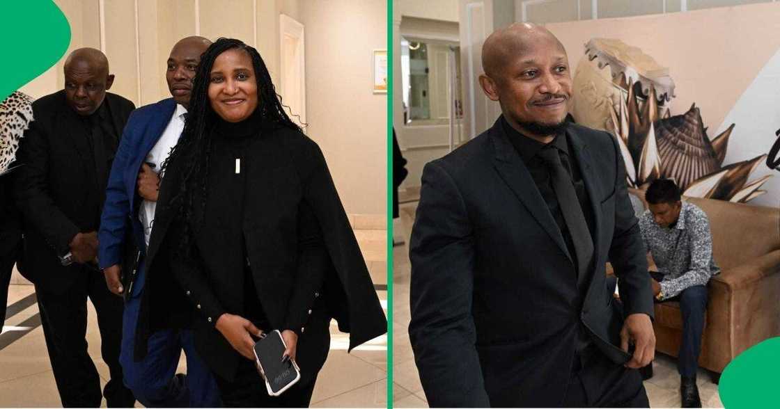 MK Party members Duduzile Zuma and Nhlamulo Ndhlela were sworn in as MPs MK Party members Duduzile Zuma and Nhlamulo Ndhlela were sworn in as MPs