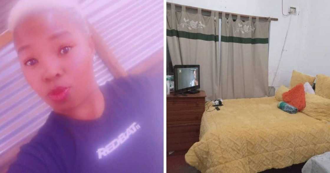 Johannesburg lady shows off her new space Johannesburg lady shows off her new space