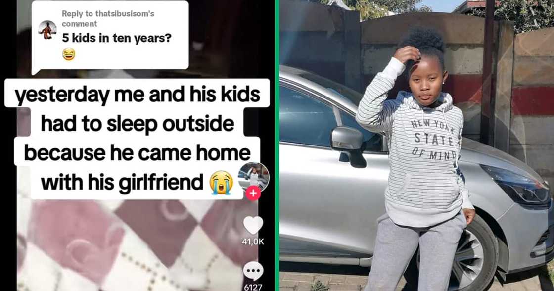 Sisanda Hlabangane shared her heartbreaking story on TikTok Sisanda Hlabangane shared her heartbreaking story on TikTok
