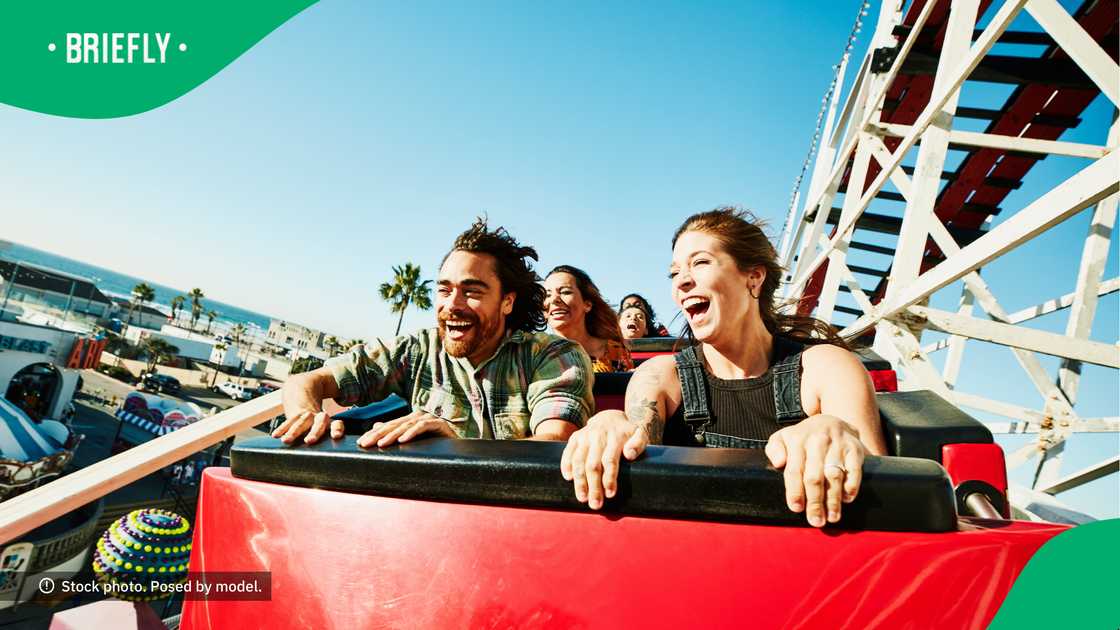Johannesburg is home to Gold Reef City, a massive amusement park. Johannesburg is home to Gold Reef City, a massive amusement park.
