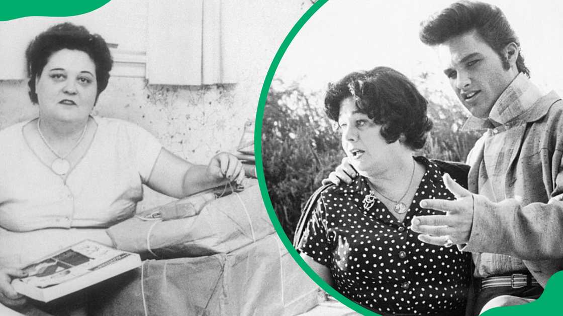 Elvis Presley's mom Elvis Presley's mom