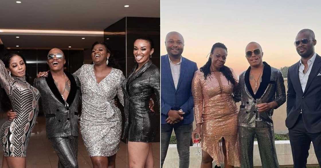 Somizi, Judith Sephuma, Kelly Khumalo, Pearl Thusi, party, exclusive