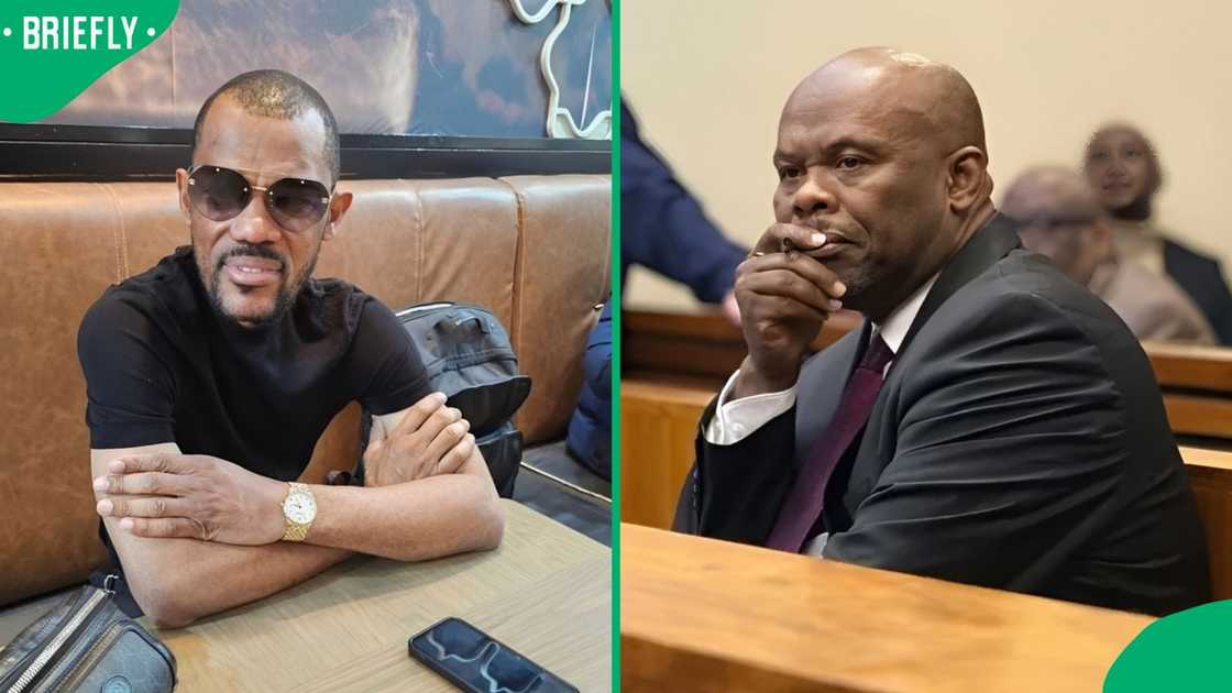 The Randburg Magistrate's Court heard how Shadrack Sibiya allegedly called Serge Cabonge while in custody