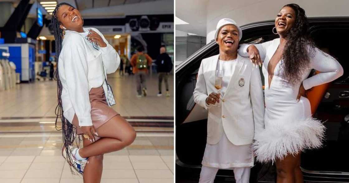 Somizi Mhlongo and Shauwn "MaMkhize" Mkhize travelled to Cape Town to party. Somizi Mhlongo and Shauwn "MaMkhize" Mkhize travelled to Cape Town to party.