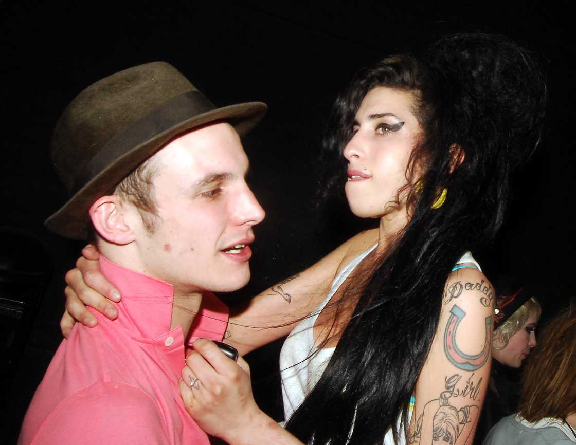 Amy Winehouse and Blake Fielder-Civil in London, England