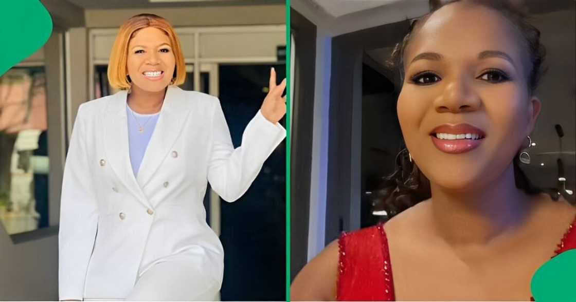 A South African woman took to TikTok to showcase her 5-bedroom mansion. A South African woman took to TikTok to showcase her 5-bedroom mansion.