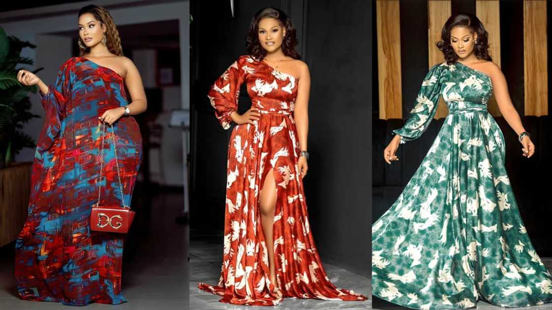 A-shape gown styles A-shape gown styles