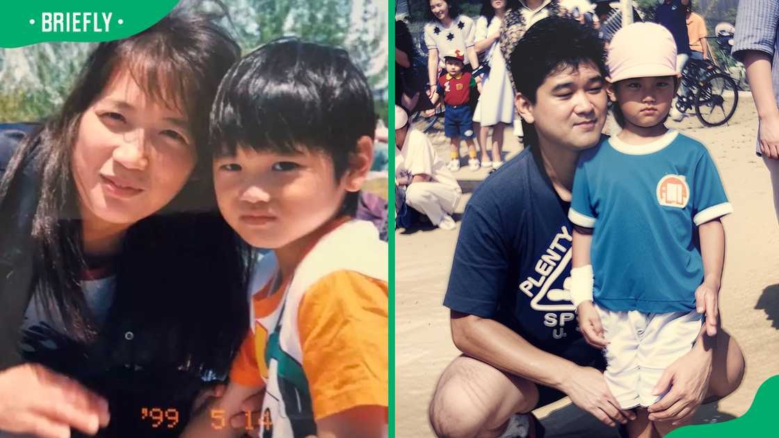 Shohei Ohtani and his parents, Toru and Kayoko Shohei Ohtani and his parents, Toru and Kayoko