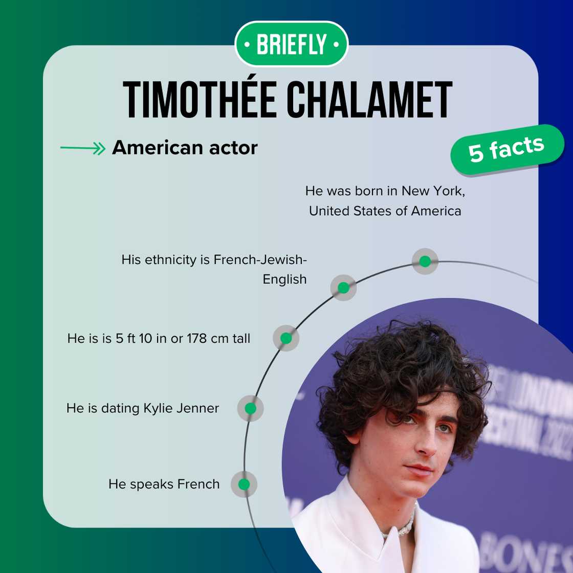 Top-5 facts about Timothée Chalamet