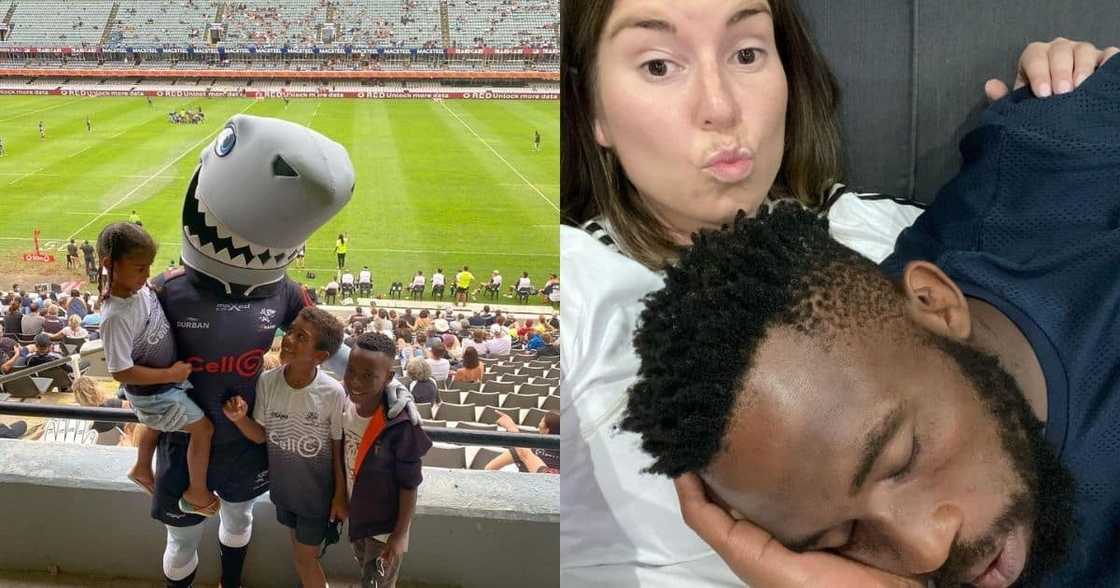 Rachel Kolisi, Siya Kolisi, Nicholas Kolisi, Keziah Kolisi, Kolisis, Kolisi family, Cell C Sharks, rugby Rachel Kolisi, Siya Kolisi, Nicholas Kolisi, Keziah Kolisi, Kolisis, Kolisi family, Cell C Sharks, rugby