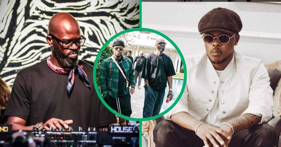 DJ Zinhle's husband Murdah Bongz has shared that he shares special bond with Grammy Award winning DJ Black Coffee. DJ Zinhle's husband Murdah Bongz has shared that he shares special bond with Grammy Award winning DJ Black Coffee.
