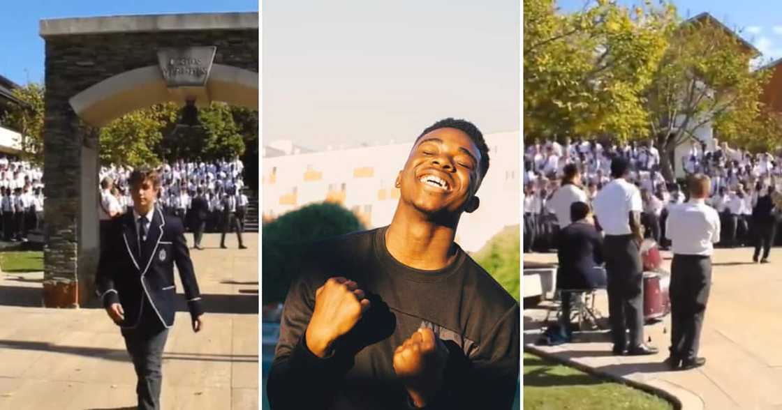 St Alban’s College in Pretoria singing and dancing on TikTok St Alban’s College in Pretoria singing and dancing on TikTok