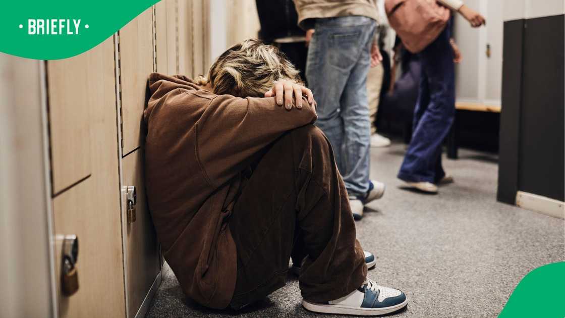 A Grade 6 learner is now sitting at home with a school A Grade 6 learner is now sitting at home with a school