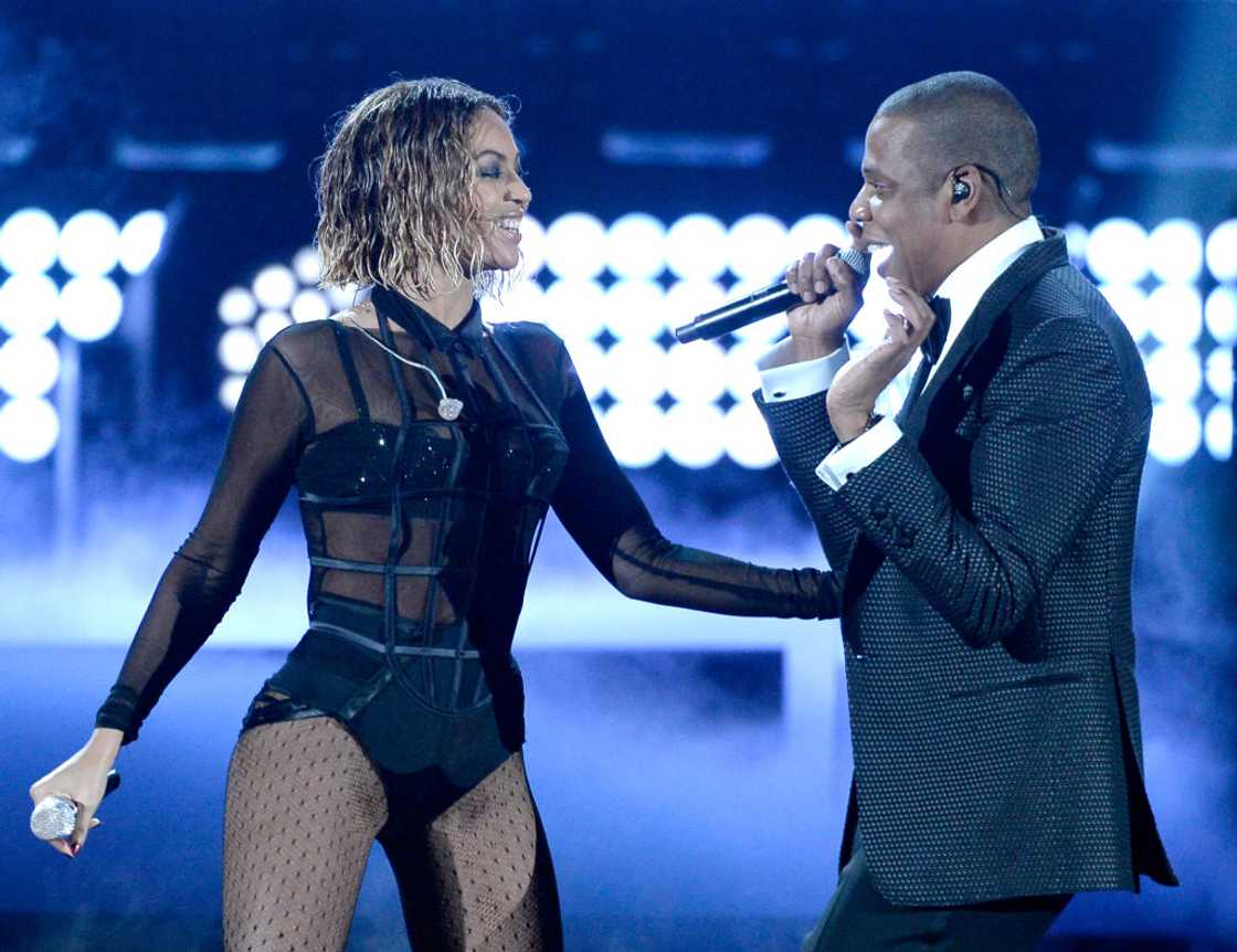 Jay-Z and Beyoncé often face illuminati allegations Jay-Z and Beyoncé often face illuminati allegations
