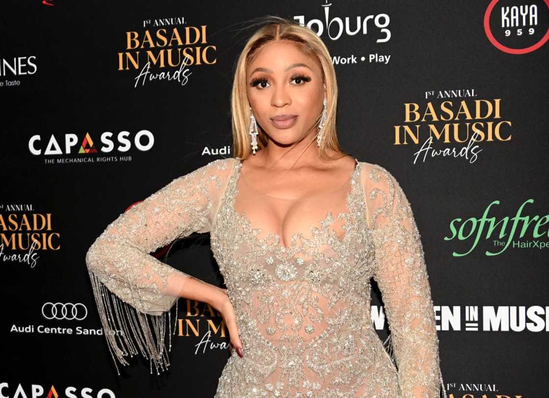 Nadia Nakai during the first annual Basadi in Music Awards at Gallagher Convention Centre on 15 October 2022. Nadia Nakai during the first annual Basadi in Music Awards at Gallagher Convention Centre on 15 October 2022.