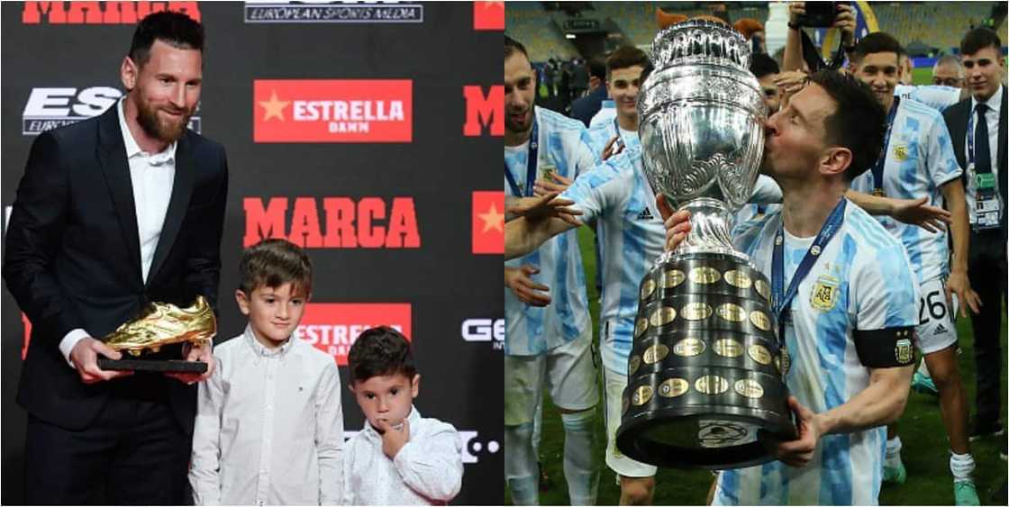 Messi Stunned As His Son Shows Great Skills In A Football Game Involving His Brother, Dad And Friend Messi Stunned As His Son Shows Great Skills In A Football Game Involving His Brother, Dad And Friend